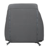 For Jeep Wrangler Sahara Rubicon 2008-2010 Passenger Lean Back Seat Cover Gray