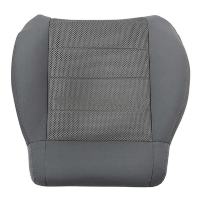 For Jeep Wrangler Sahara Rubicon 2007-2010 Passenger Lean Back Seat Cover Gray