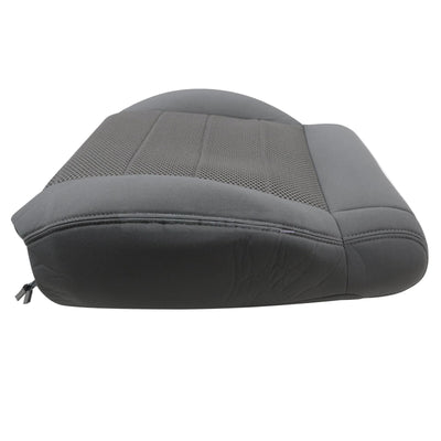 For Jeep Wrangler Sahara Rubicon 2007-2010 Passenger Lean Back Seat Cover Gray