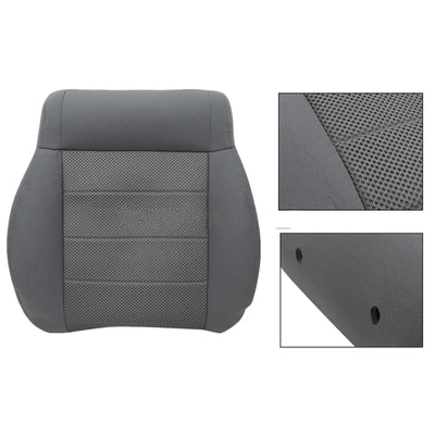 For Jeep Wrangler Sahara Rubicon 2007-2010 Passenger Lean Back Seat Cover Gray