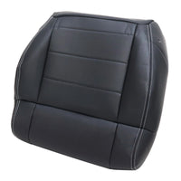 For 2007-2010 Jeep Wrangler Sahara Front Bottom Seat Cover / Foam Cushion Black