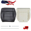 For 2008-2010 Jeep Wrangler Sahara Front Bottom Seat Cover / Foam Cushion Black