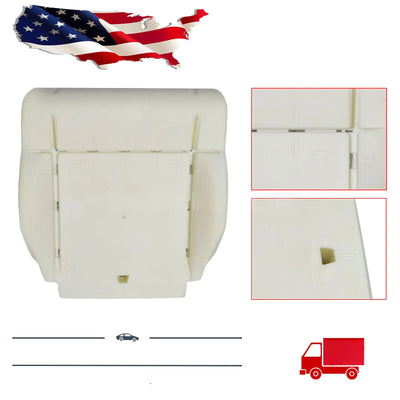 For 2007-2010 Jeep Wrangler Sahara Front Bottom Seat Cover / Foam Cushion Black