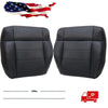 For 2008-2010 Jeep Wrangler Sahara Front Bottom Seat Cover / Foam Cushion Black
