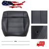 For 2008-2010 Jeep Wrangler Sahara Front Bottom Seat Cover / Foam Cushion Black