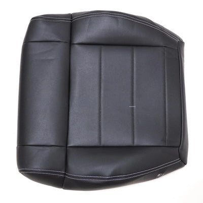 For 2007-2010 Jeep Wrangler Sahara Front Bottom Seat Cover / Foam Cushion Black