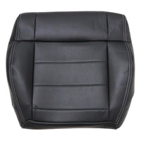 For 2007-2010 Jeep Wrangler Sahara Front Bottom Seat Cover / Foam Cushion Black