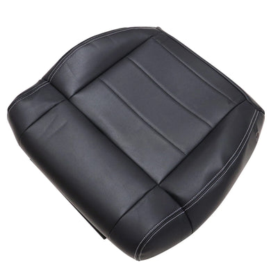 For 2007-2010 Jeep Wrangler Sahara Front Bottom Seat Cover / Foam Cushion Black