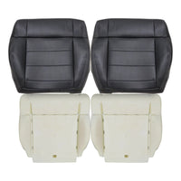 For 2007-2010 Jeep Wrangler Sahara Front Bottom Seat Cover / Foam Cushion Black