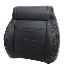 Load image into Gallery viewer, Driver / Passenger Leather Seat Cover Black ALX9 for Jeep Wrangler 2008-2012