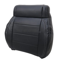 Driver / Passenger Leather Seat Cover Black ALX9 for Jeep Wrangler 2008-2012