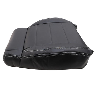Driver / Passenger Leather Seat Cover Black ALX9 for Jeep Wrangler 2007-2012