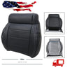 Driver / Passenger Leather Seat Cover Black ALX9 for Jeep Wrangler 2008-2012