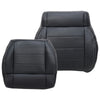 Driver / Passenger Leather Seat Cover Black ALX9 for Jeep Wrangler 2008-2012
