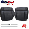 Driver / Passenger Leather Seat Cover Black ALX9 for Jeep Wrangler 2008-2012
