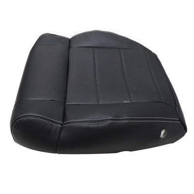 Driver / Passenger Leather Seat Cover Black ALX9 for Jeep Wrangler 2007-2012
