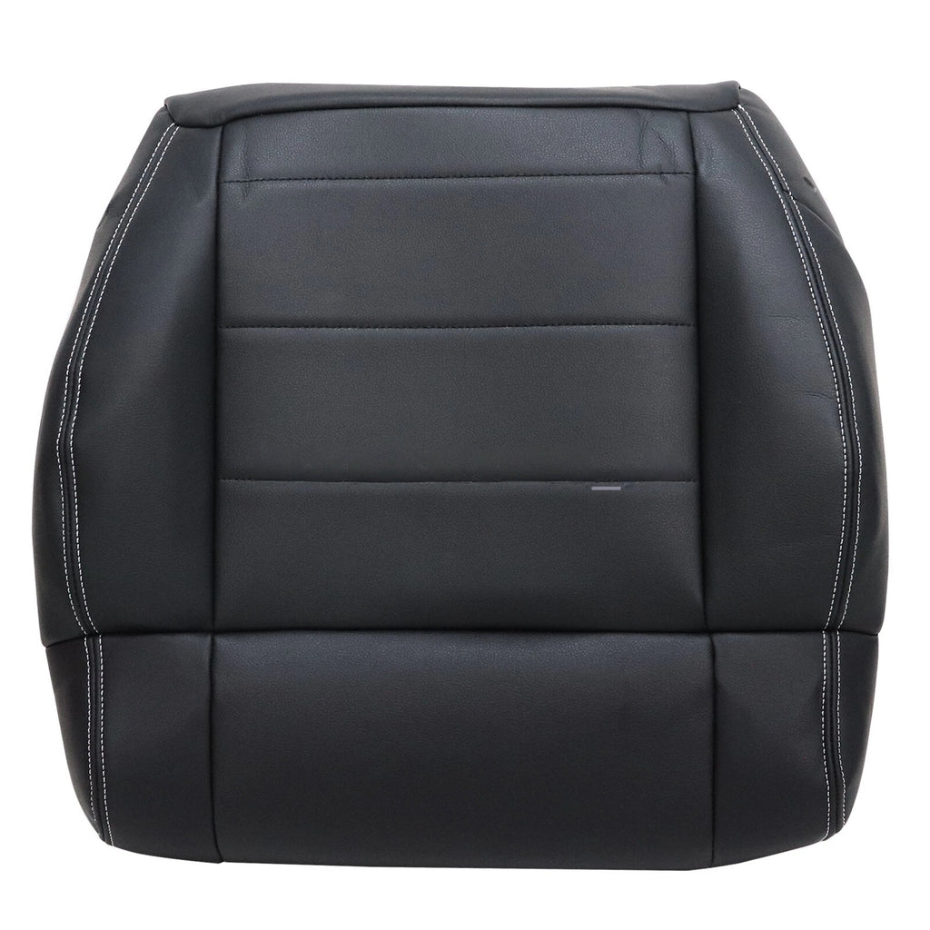 Driver / Passenger Leather Seat Cover Black ALX9 for Jeep Wrangler 2008-2012