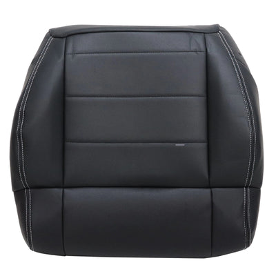 Driver / Passenger Leather Seat Cover Black ALX9 for Jeep Wrangler 2007-2012