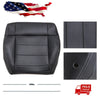 Driver / Passenger Leather Seat Cover Black ALX9 for Jeep Wrangler 2008-2012