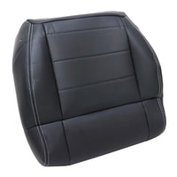 Driver / Passenger Leather Seat Cover Black ALX9 for Jeep Wrangler 2008-2012