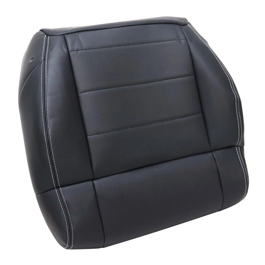 Driver / Passenger Leather Seat Cover Black ALX9 for Jeep Wrangler 2008-2012