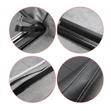 Load image into Gallery viewer, Driver / Passenger Leather Seat Cover Black ALX9 for Jeep Wrangler 2008-2012