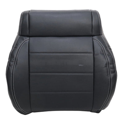 Driver / Passenger Leather Seat Cover Black ALX9 for Jeep Wrangler 2007-2012