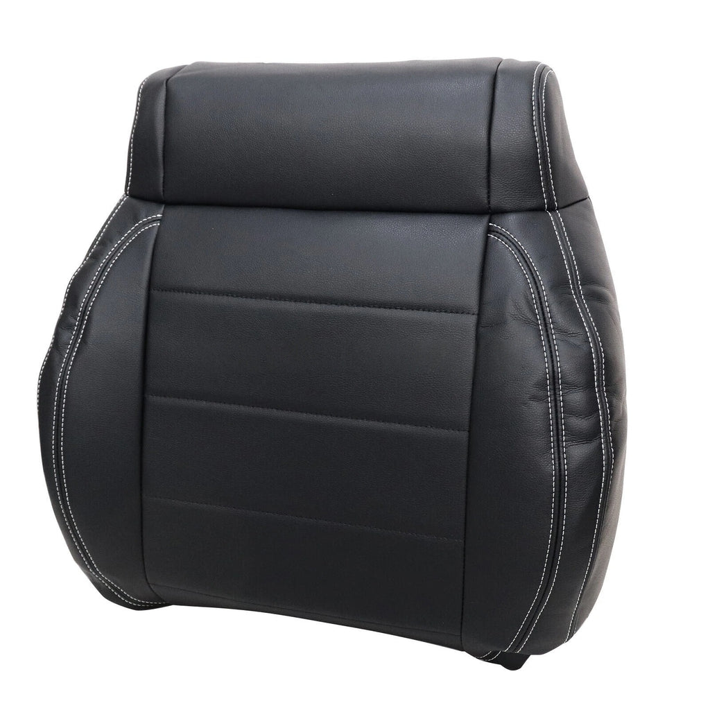 Driver / Passenger Leather Seat Cover Black ALX9 for Jeep Wrangler 2008-2012
