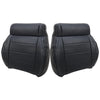Driver / Passenger Leather Seat Cover Black ALX9 for Jeep Wrangler 2008-2012
