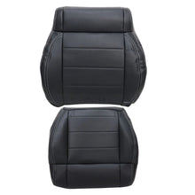 Load image into Gallery viewer, Driver / Passenger Leather Seat Cover Black ALX9 for Jeep Wrangler 2008-2012