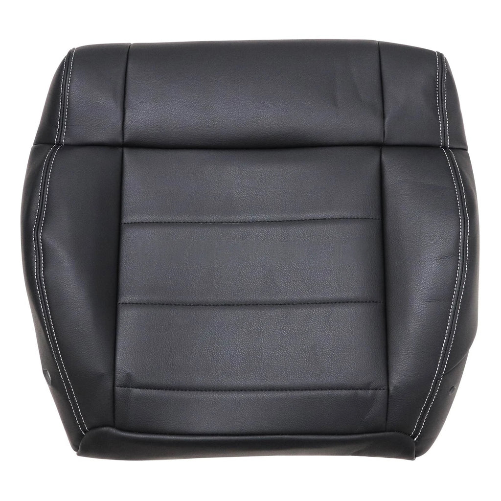 Driver / Passenger Leather Seat Cover Black ALX9 for Jeep Wrangler 2008-2012