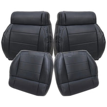 Load image into Gallery viewer, Driver / Passenger Leather Seat Cover Black ALX9 for Jeep Wrangler 2008-2012