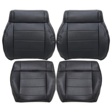 Load image into Gallery viewer, Driver / Passenger Leather Seat Cover Black ALX9 for Jeep Wrangler 2008-2012