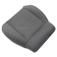 For 2008-2012 Jeep Wrangler Driver / Passenger Bottom Leather Seat Cover Gray
