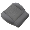 For 2008-2012 Jeep Wrangler Driver / Passenger Bottom Leather Seat Cover Gray