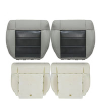 For 2008-2012 Jeep Wrangler Sahara Front Bottom Seat Cover & Foam Cushion Gray
