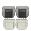 For 2008-2012 Jeep Wrangler Sahara Front Bottom Seat Cover & Foam Cushion Gray