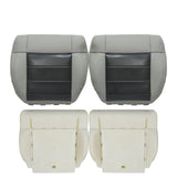 For 2008-2012 Jeep Wrangler Sahara Front Bottom Seat Cover & Foam Cushion Gray