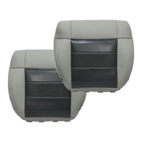 For 2008-2012 Jeep Wrangler Sahara Front Bottom Seat Cover & Foam Cushion Gray