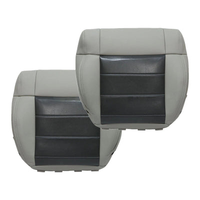 For 2007-2012 Jeep Wrangler Sahara Front Bottom Seat Cover & Foam Cushion Gray