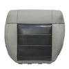 For 2008-2012 Jeep Wrangler Passenger Bottom Seat Cover Gray & Foam Cushion