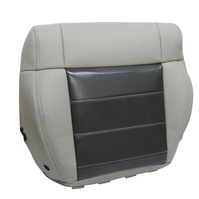 For 2007-2012 Jeep Wrangler Sahara Front Bottom Seat Cover & Foam Cushion Gray