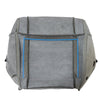For 2008-2012 Jeep Wrangler Sahara Front Bottom Seat Cover & Foam Cushion Gray