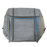 For 2008-2012 Jeep Wrangler Passenger Bottom Seat Cover Gray & Foam Cushion