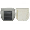 For 2008-2012 Jeep Wrangler Passenger Bottom Seat Cover Gray & Foam Cushion