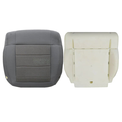 For 2007-2010 Jeep Wrangler Sahara Driver Bottom Seat Cover & Foam Cushion