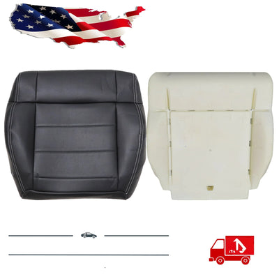 For 2007-2010 Jeep Wrangler Sahara Driver Bottom Seat Cover & Foam Cushion
