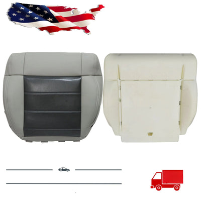 For 2007-2010 Jeep Wrangler Sahara Driver Bottom Seat Cover & Foam Cushion