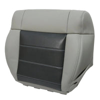 For 2008-2012 Jeep Wrangler Sahara Driver Bottom Seat Cover Gray & Foam Cushion