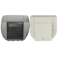 For 2008-2012 Jeep Wrangler Sahara Driver Bottom Seat Cover Gray & Foam Cushion